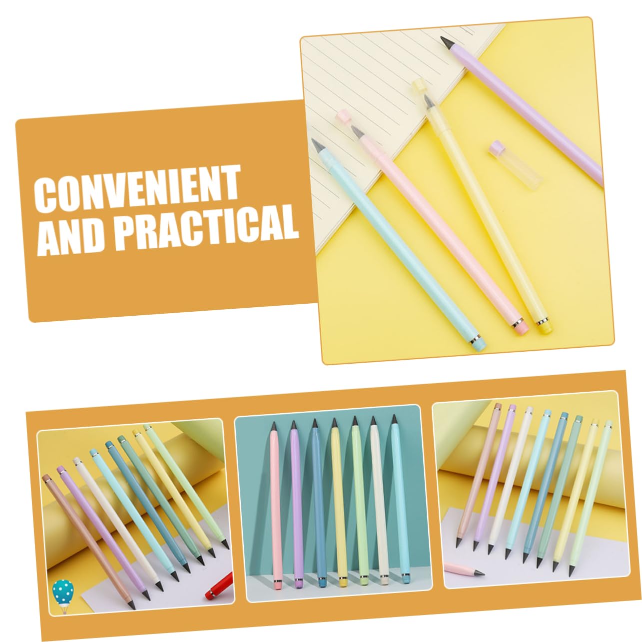 TEHAUX Inkless Drawing Pencils Set - 12 Pack No Ink Sketching & Writing Tools for Students, Artists & Professionals - Perfect for Sketching, Note Taking & Creative Projects