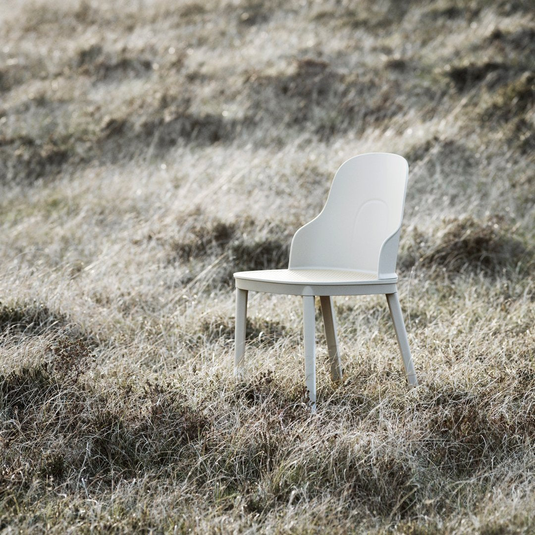 Allez Modern Dining Chair with Woven Wicker Seat - Comfortable & Stylish for Kitchen, Dining Room, or Patio