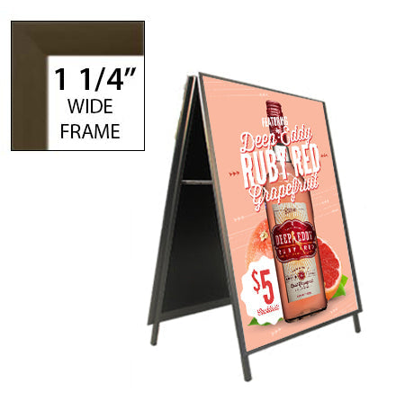 14x22 A-Frame Sign Holder - 1 1/4
