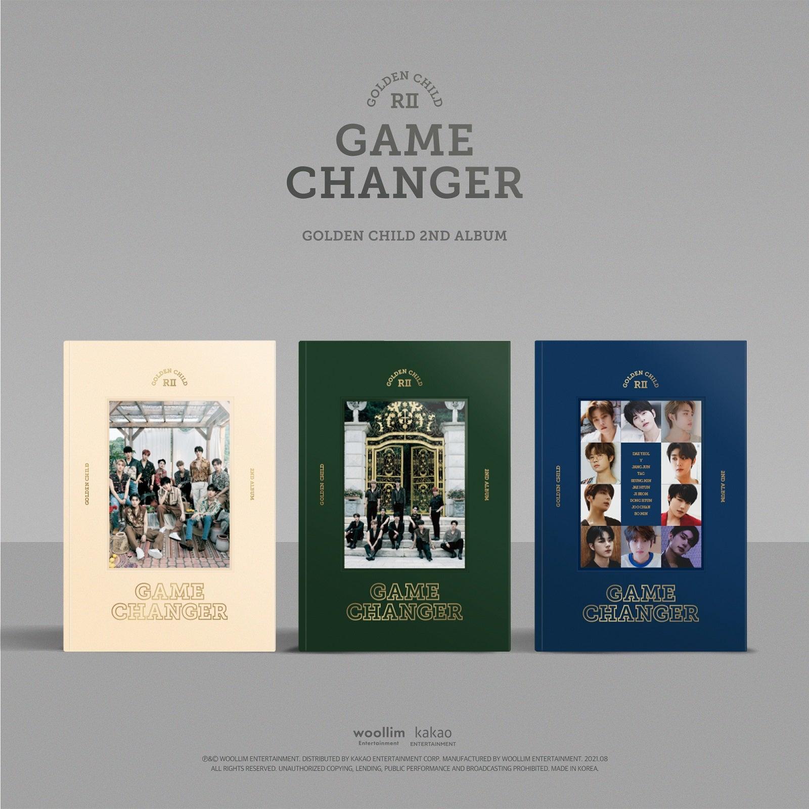GOLDEN CHILD 2nd Album 'GAME CHANGER' - K-Pop Music CD for Fans | Perfect for Dance Practice & K-Pop Collections
