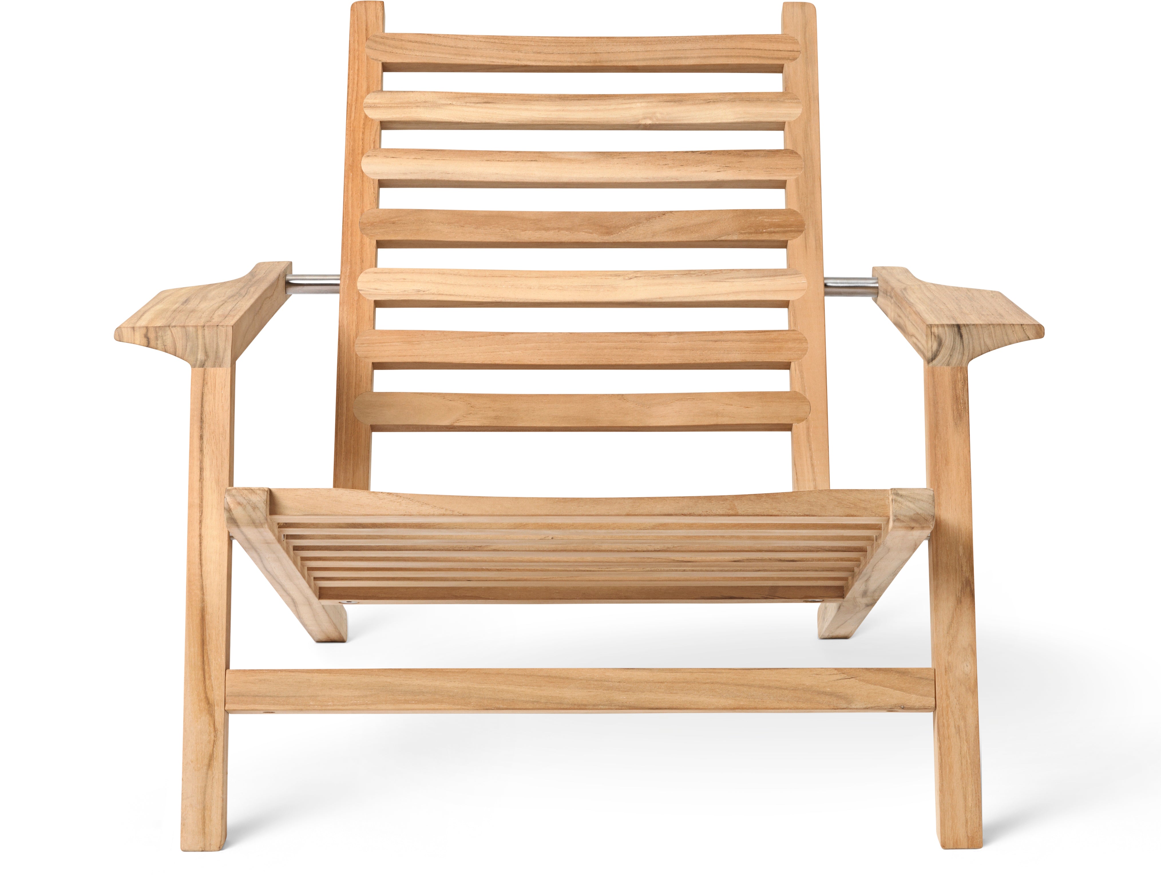 AH603 Outdoor Deck Chair - Heavy Duty Folding Patio Lounge Chair for Poolside, Beach, Garden & Backyard Relaxation