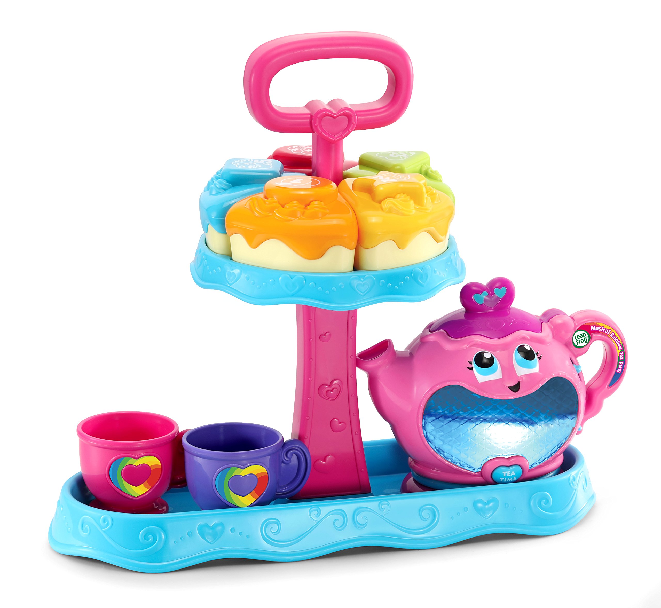LeapFrog Musical Rainbow Tea Party Toy - Interactive Learning Toy for Toddlers & Kids | Pretend Play, Color Recognition & Music Fun | Perfect for Birthday Gifts & Playdates