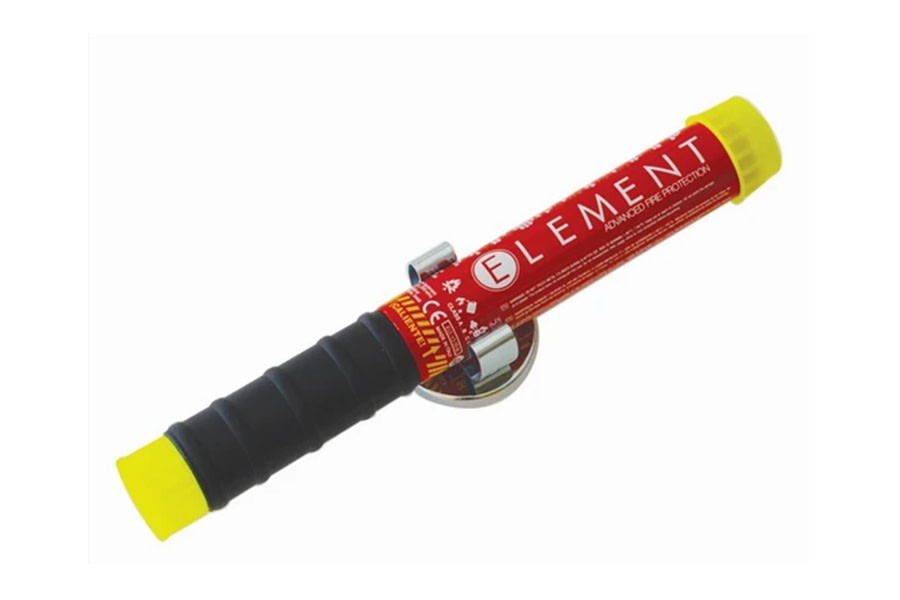 Element Magnetic Mount for E50/E100 Fire Extinguishers - Secure & Easy Installation for Home, Car, and Workplace Safety