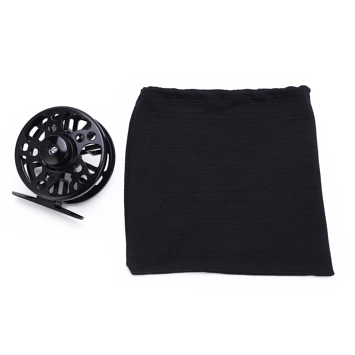 Ubersweet® Aluminum Alloy Fly Fishing Reel - Compact, Lightweight & Durable Spinning Reel for Lake, Ice & Outdoor Fishing | Perfect for Trout, Bass & Salmon Fishing Adventures