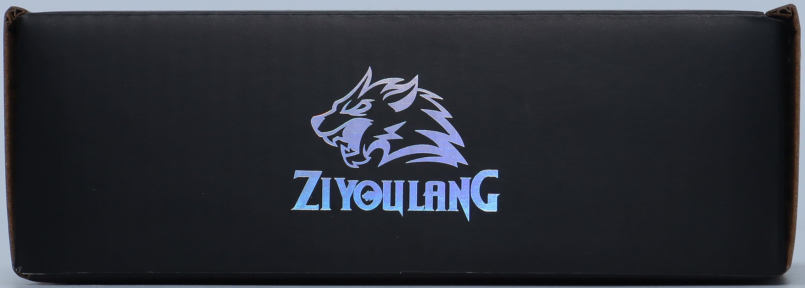 ZIYOU LANG G-PRO D19 RGB Wired Gaming Mouse - 12,000 DPI, Programmable 7 Buttons, Ultra-Light Honeycomb Shell for PC & Laptop - Blue | Perfect for FPS, MOBA & Esports Gaming