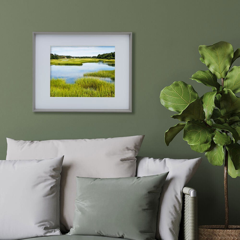 16x20 Gray Gallery Picture Frame with 11x14 Mat - Perfect for Wall Art, Photos, and Home Decor
