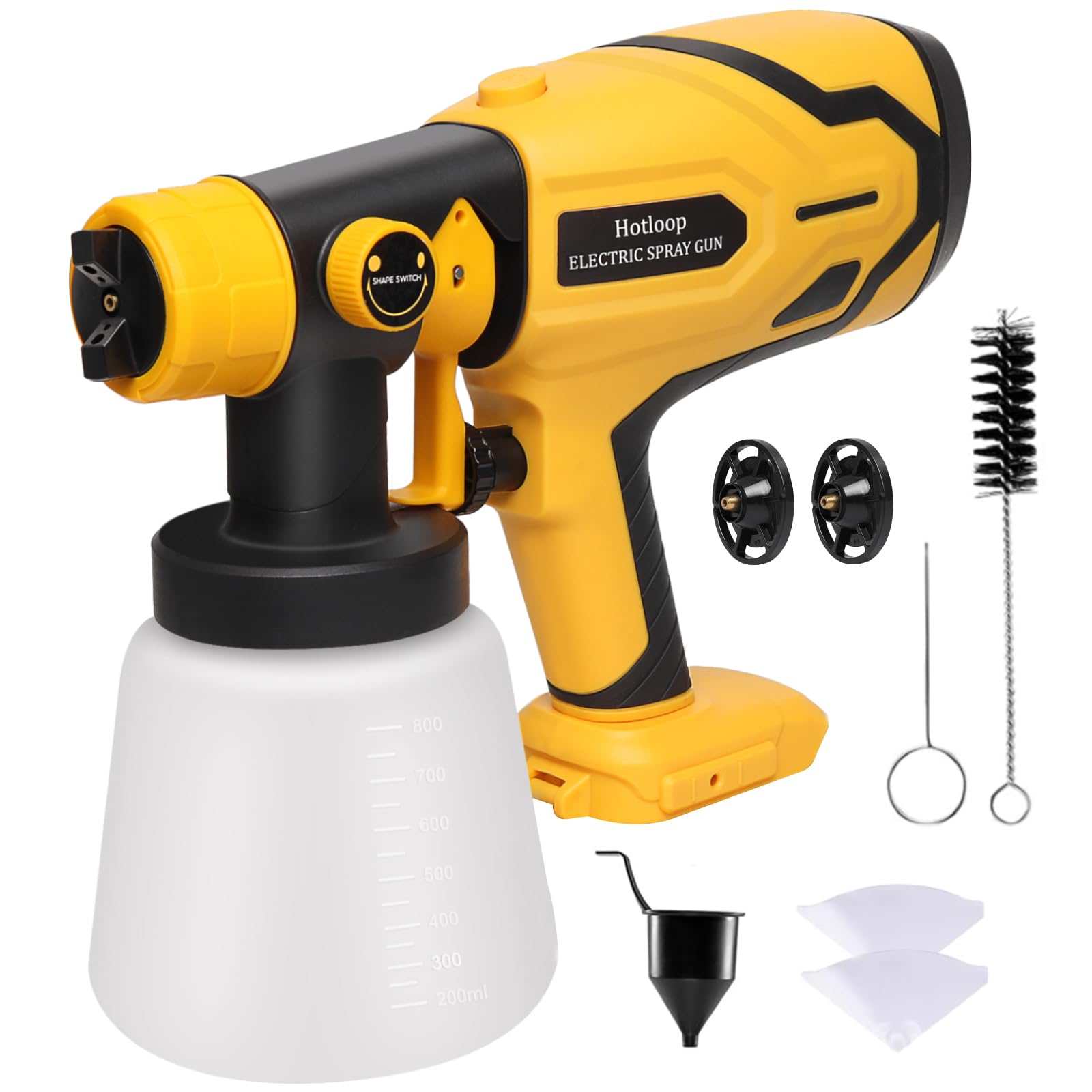 DEWALT 20V Cordless Paint Sprayer - Battery Powered for Interior & Exterior Painting - Perfect for Fence, Furniture, Cabinets, Walls - DIY Home Improvement Projects (Battery Not Included)
