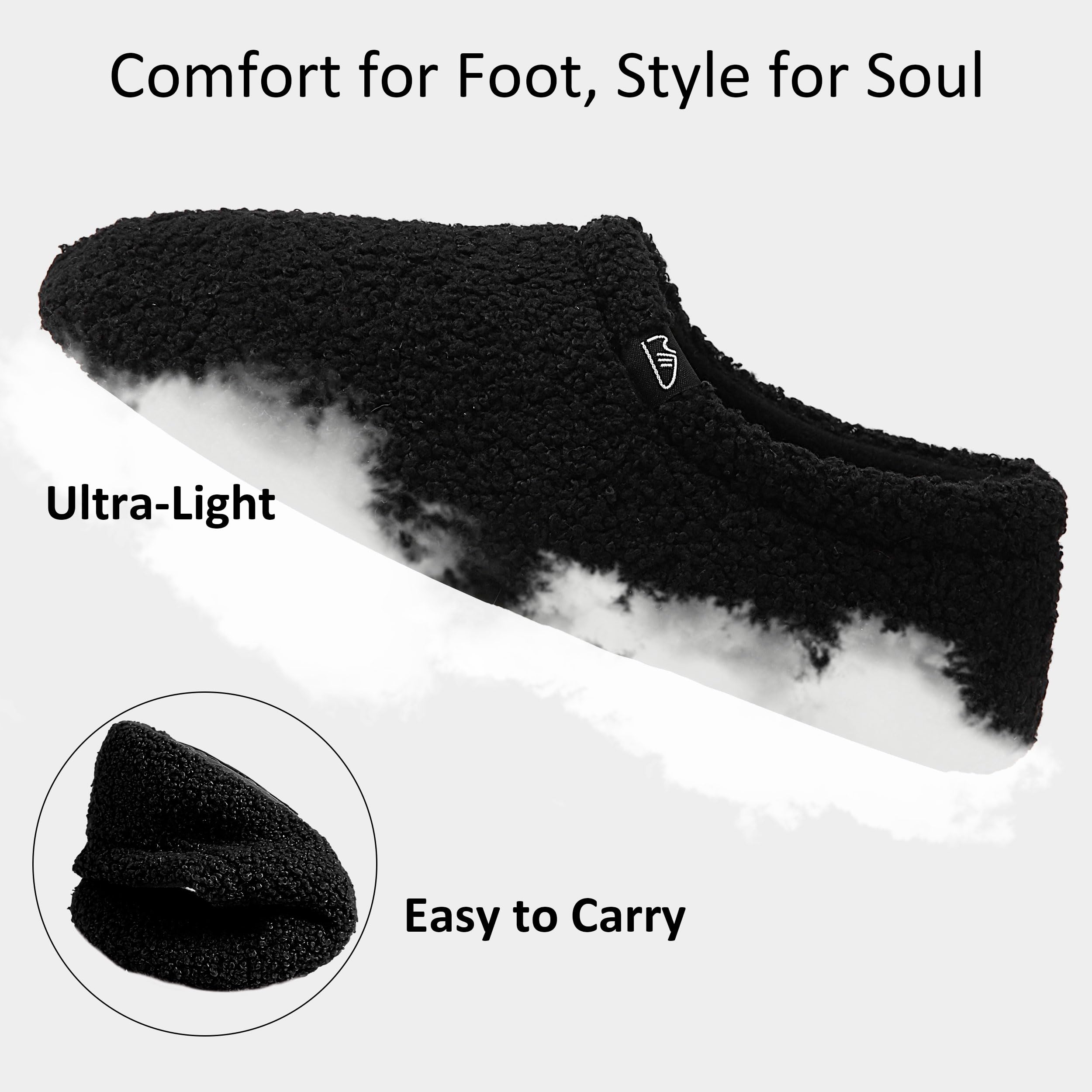 Comfortable Memory Foam House Slippers for Women - Soft Indoor Slip-On Shoes with Arch Support | Perfect for Relaxing at Home, Lounging & Cold Floors