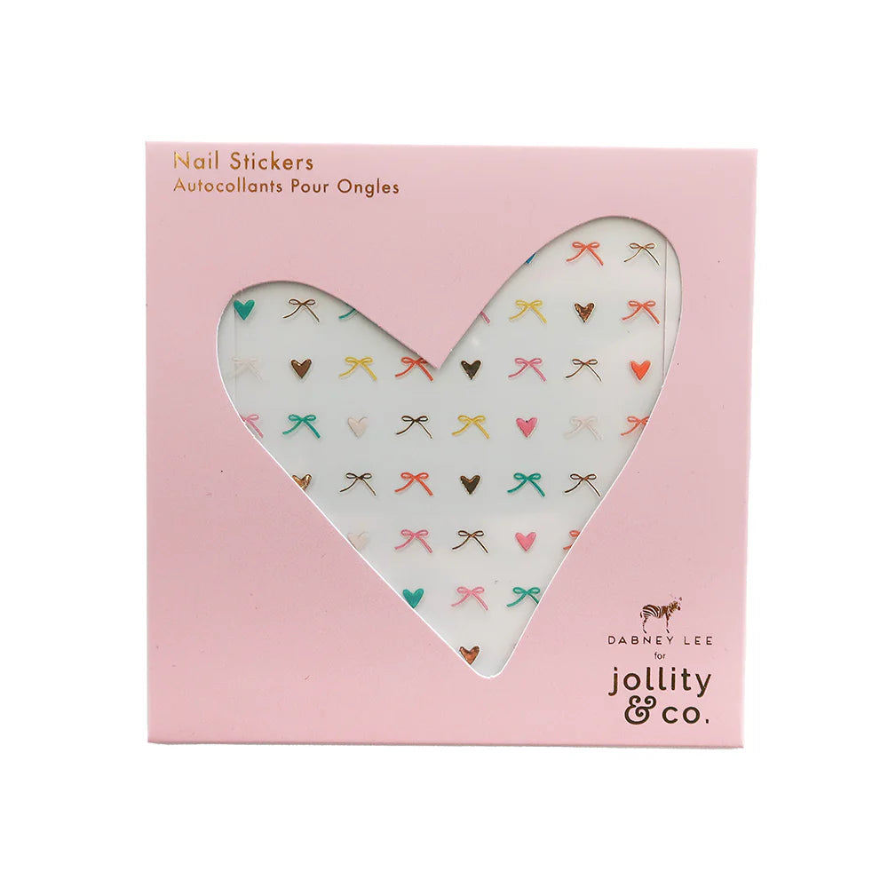 Elegant Nail Stickers with Bows - Self-Adhesive Nail Art Decals for Women & Girls - Perfect for Parties, Weddings, and Everyday Nail Designs