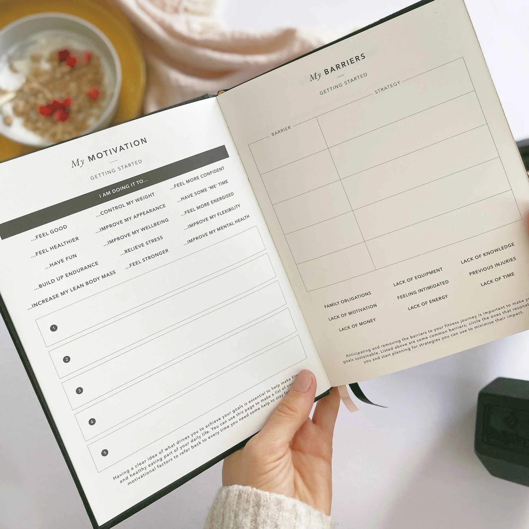 My Daily Fitness Planner - Workout & Meal Tracker for Weight Loss & Healthy Lifestyle | Perfect for Gym, Home Workouts & Meal Planning