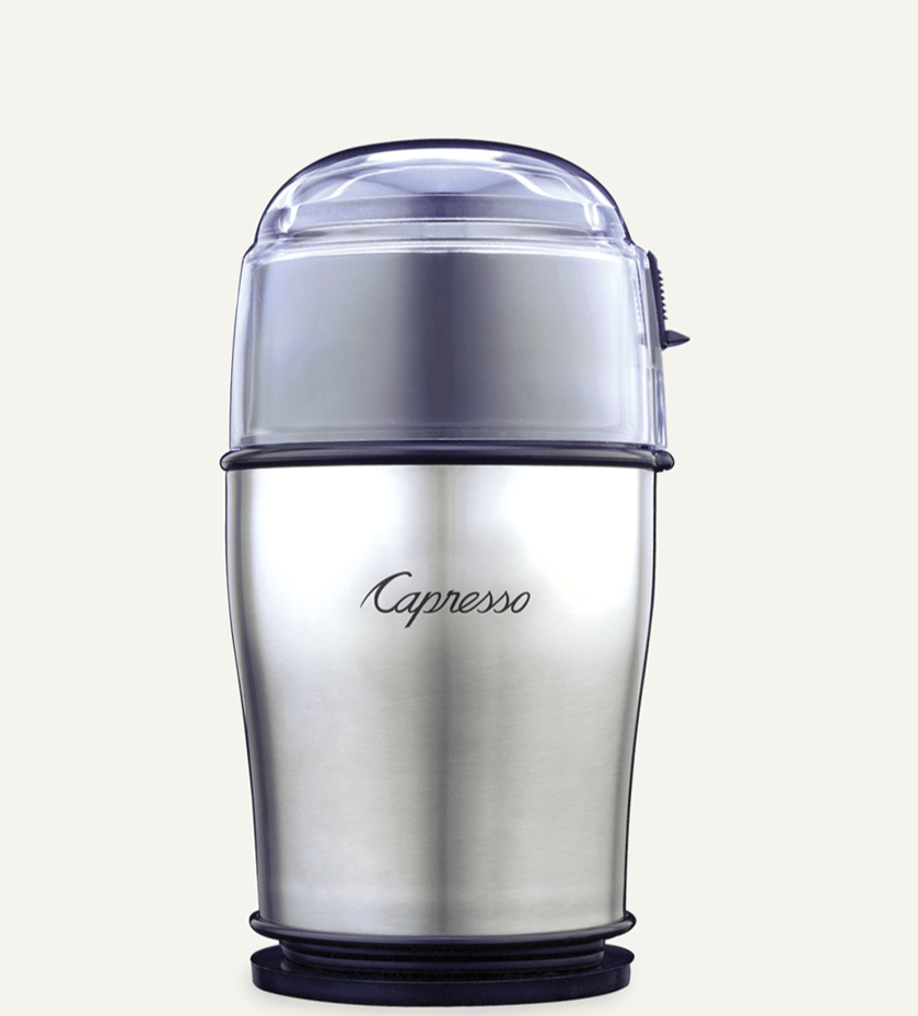 Capresso Cool Grind PRO Blade Coffee Grinder - Stainless Steel Coffee Bean Grinder for Espresso, French Press & Drip Coffee - Perfect for Home & Office Use