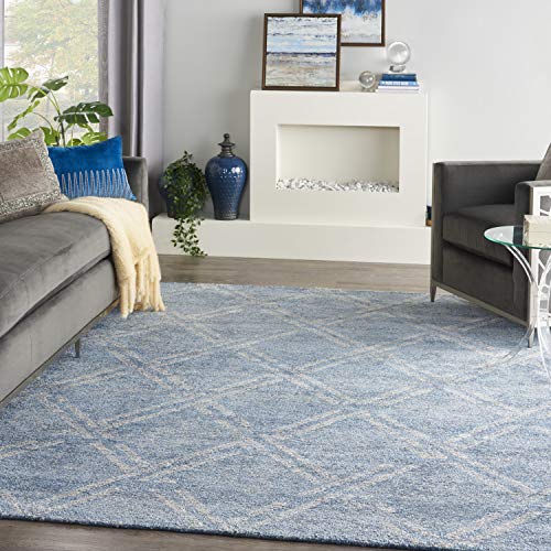 Blue/Ivory