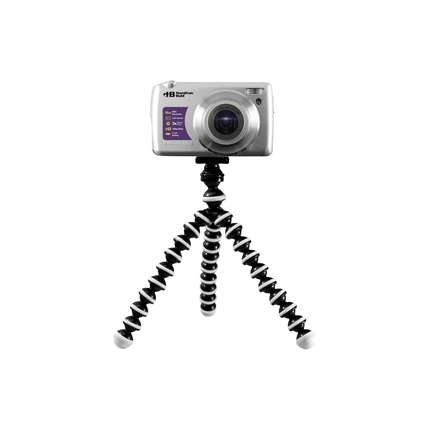 Best HamiltonBuhl Octopus Tripod - Portable Mini Camera Stand with Flexible Legs for Smartphones, DSLR & Action Cameras - Perfect for Vlogging, Travel & Outdoor Photography