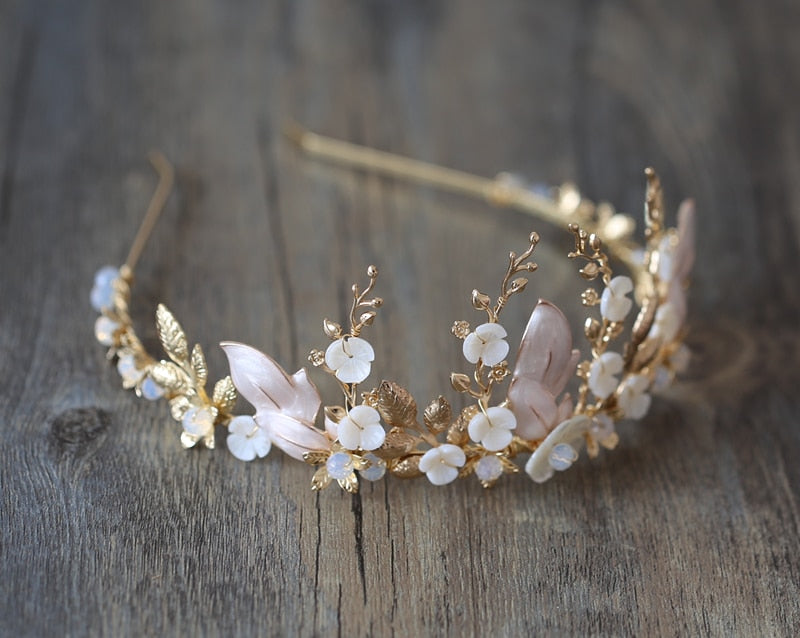 Quintessential Goddess Charm Tiara - Elegant Bridal Headpiece for Weddings, Prom & Special Occasions