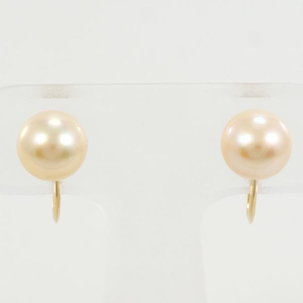 18K Yellow Gold Pearl Earrings for Women - Classic Elegant Dangle Earrings with Freshwater Pearls - Perfect for Weddings, Parties & Special Occasions