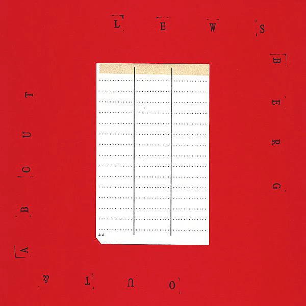 Lewsberg Out and About Vinyl LP Record | Indie Rock Music Album for Collectors & Audiophiles | Perfect for Home Listening & Gifts