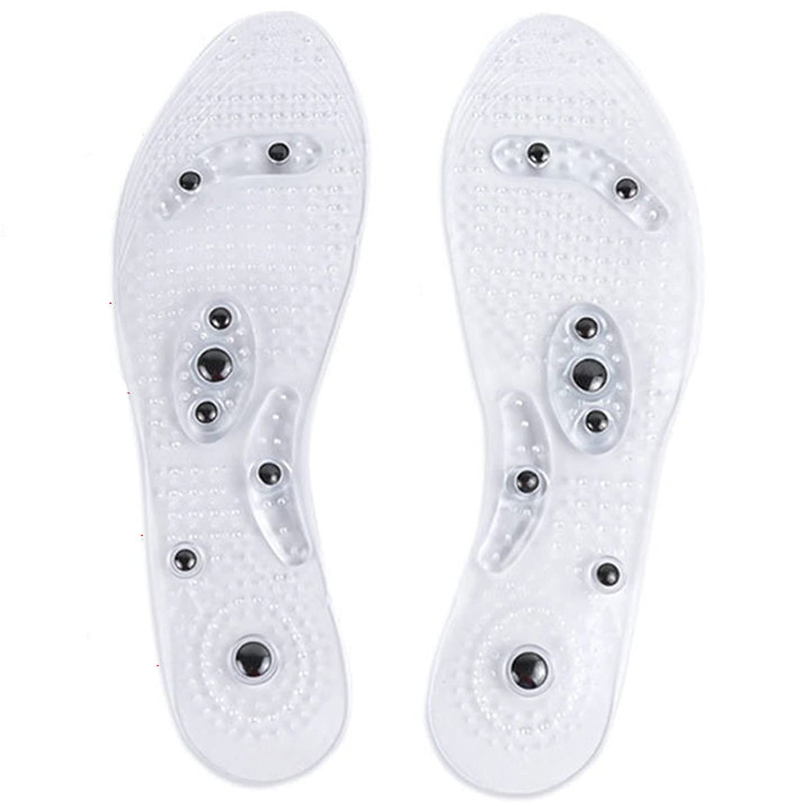 1 Pair Magnetic Shoe Insoles - Magnetic Therapy Foot Massager & Anti-Fatigue Insoles for Men & Women | Pain Relief & Improved Circulation | Perfect for Work, Travel & Daily Comfort
