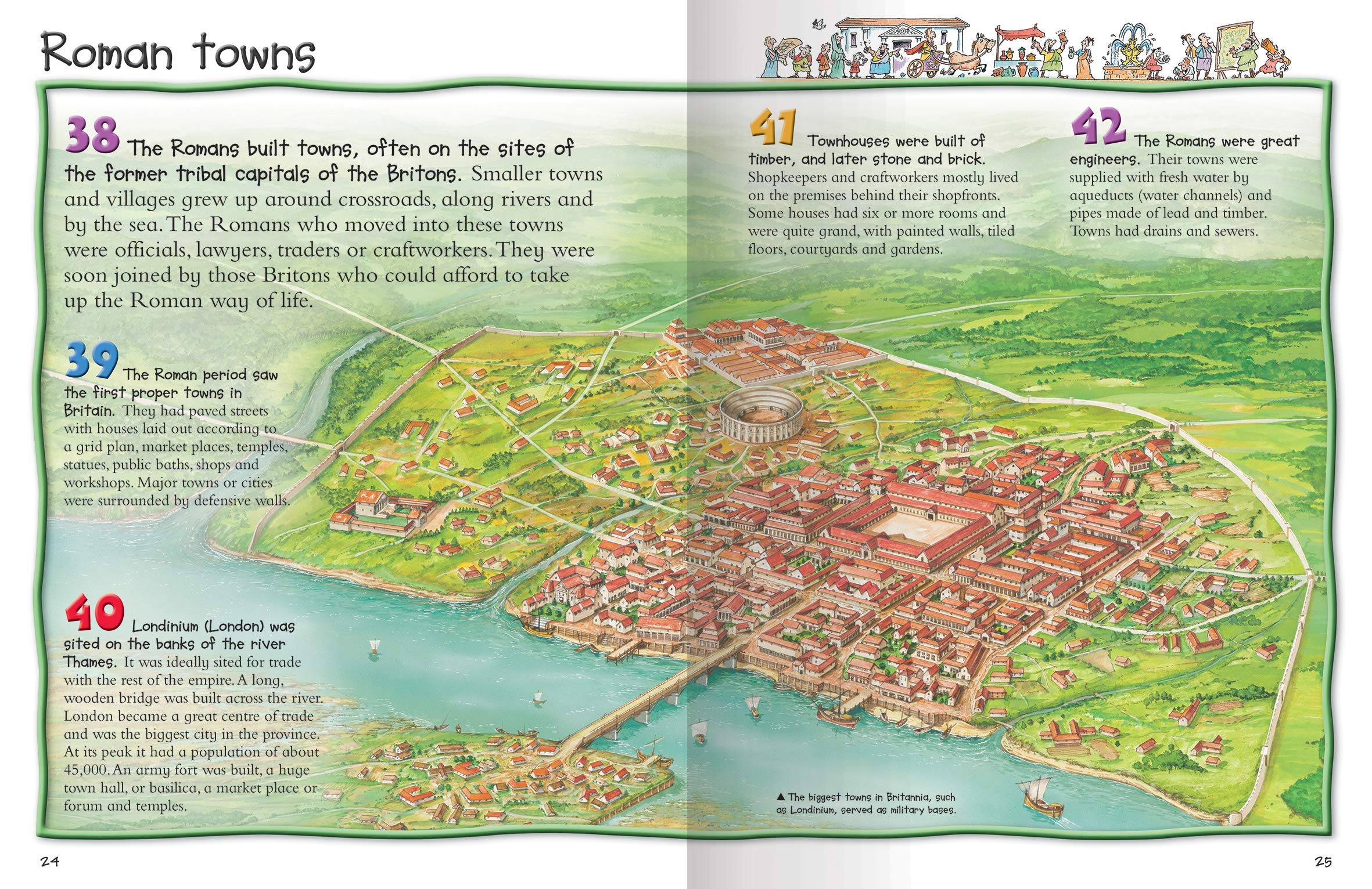 100 Facts Pocket Edition: Roman Britain - History Book for Kids & Adults | Perfect for Travel, Education & Gift Giving