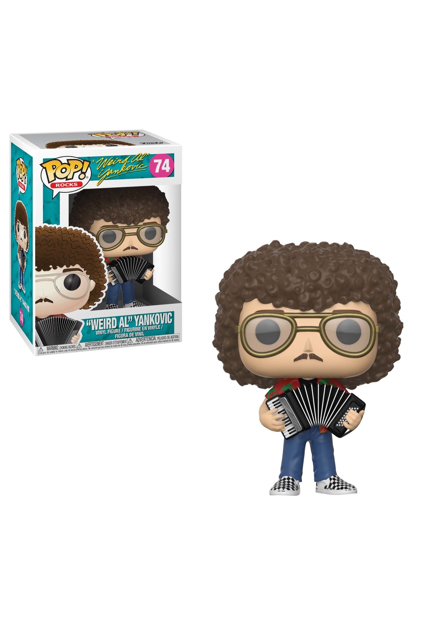 Funko POP! Rocks Weird Al Yankovic Collectible Vinyl Figure - Multicolor Limited Edition - Perfect for Music Fans & Pop Culture Collectors - Great for Display, Gifts & Office Decor