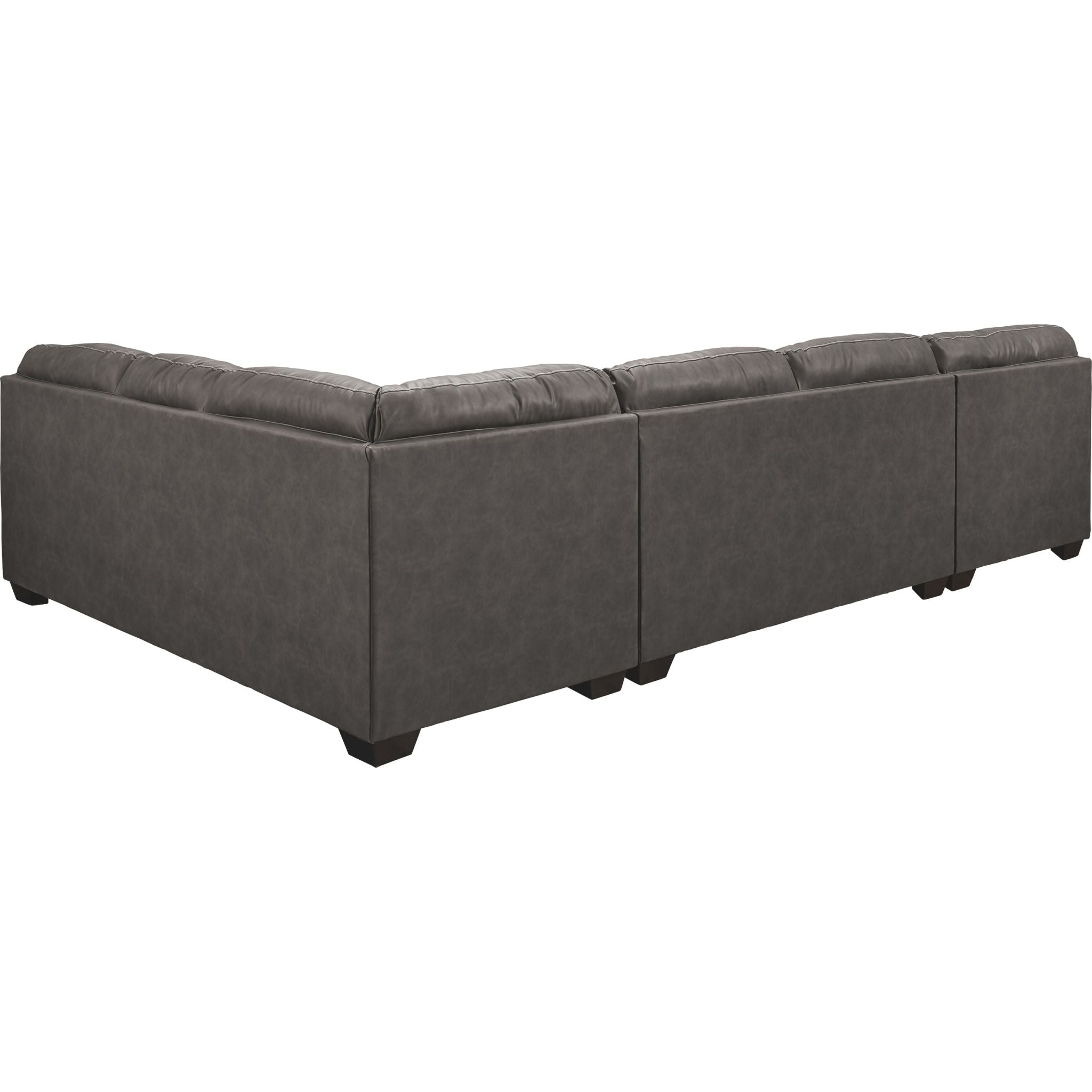 Aberton 3-Piece Modular Sectional Sofa Set - Modern L-Shaped Couch with Chaise for Living Room, Family Room & Apartment