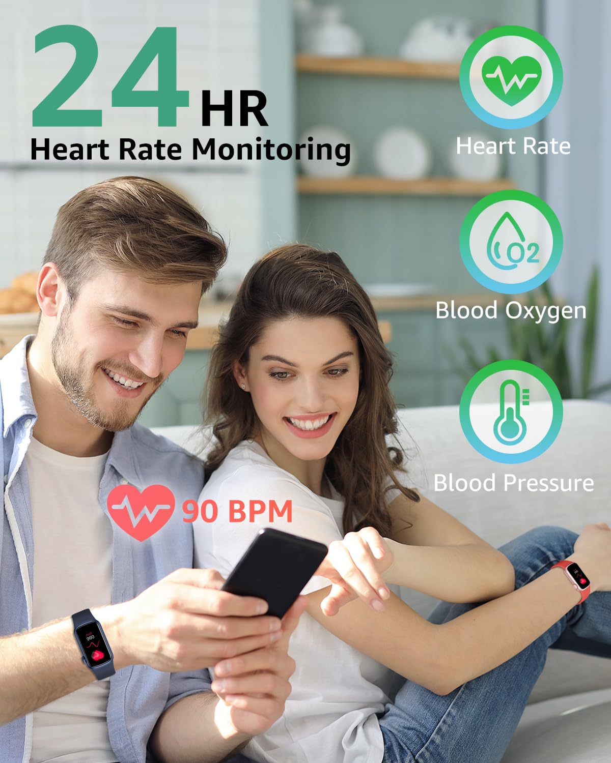 IMFRCHCS Fitness Tracker Smart Watch - 1.47