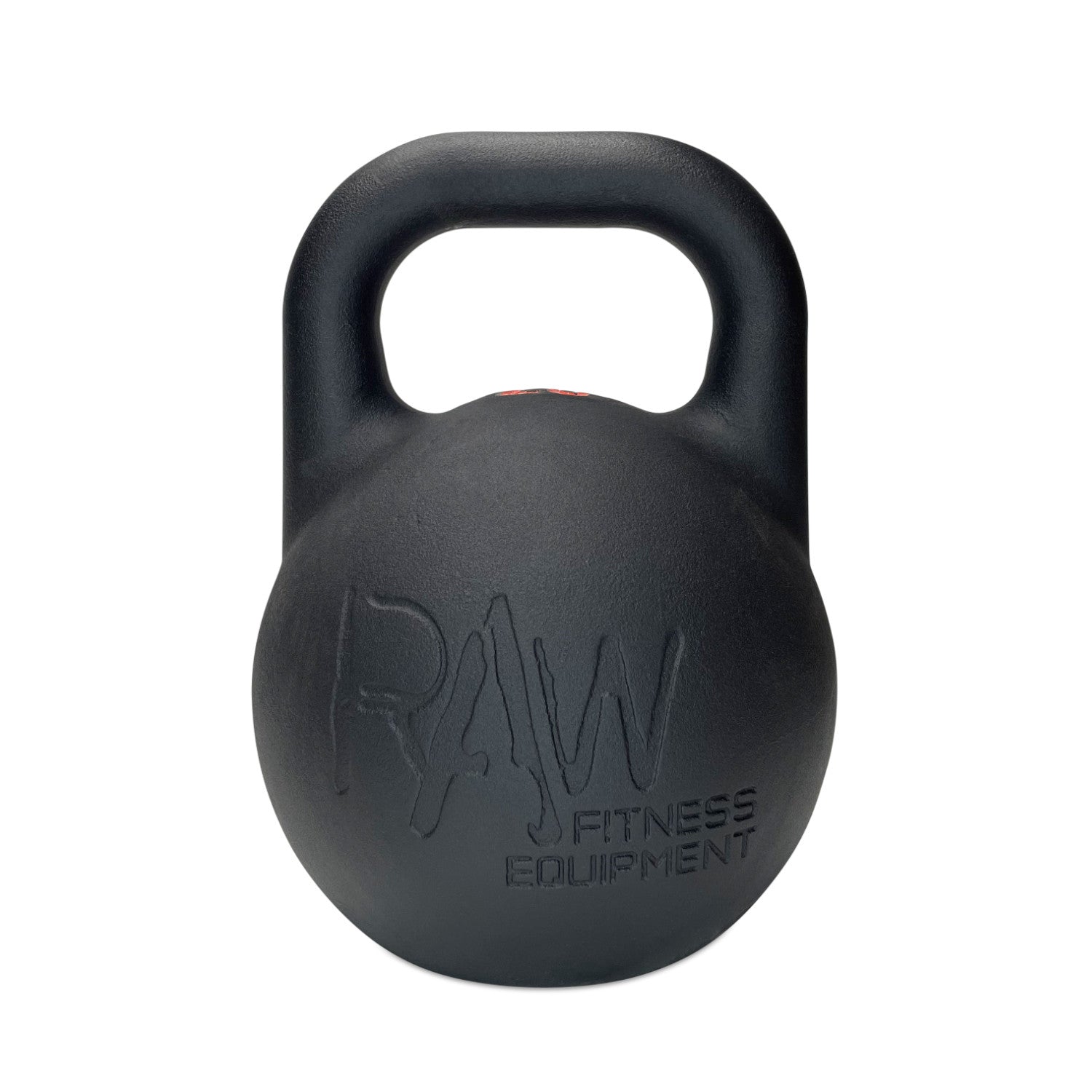 Premium 28KG Competition Kettlebell - Professional Black Cast Iron Weight for CrossFit, Strength Training & Home Gym Workouts