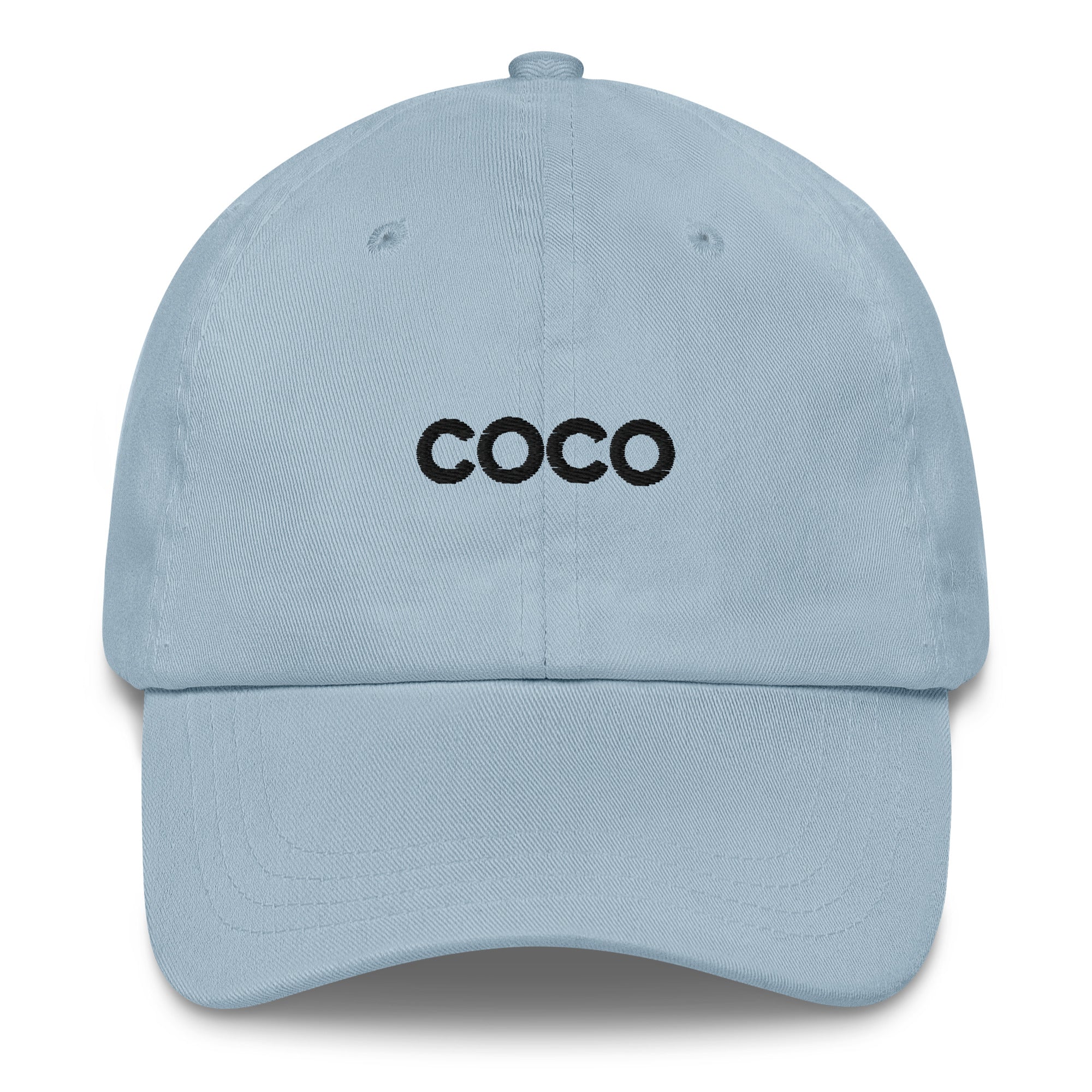 Trendy Coco Dad Hat - Adjustable Cotton Baseball Cap for Men & Women - Perfect for Outdoor Activities, Sports, and Casual Wear