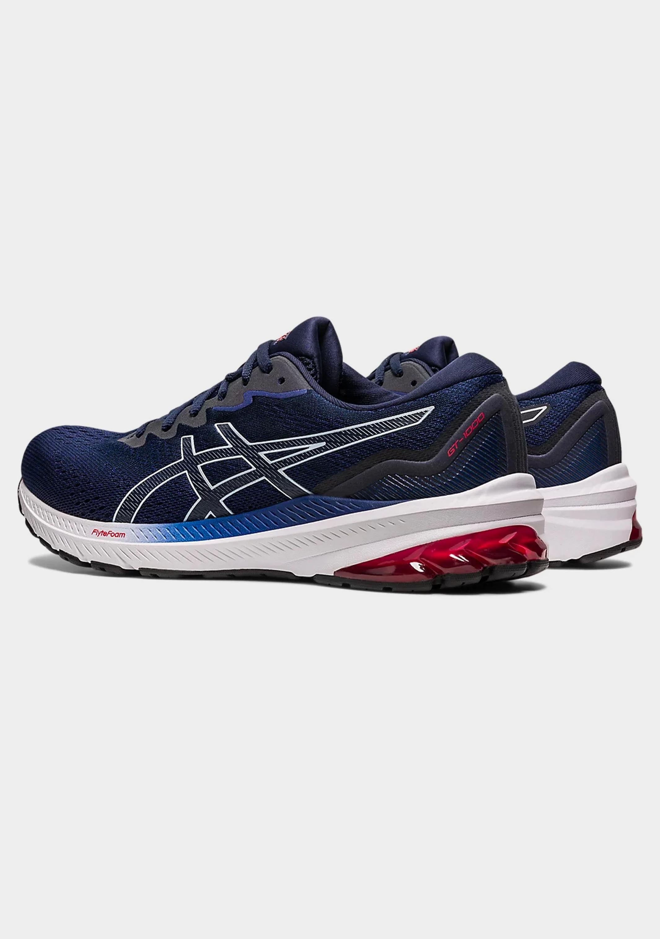 ASICS Men's GT-1000 11 Running Shoes - Midnight Blue (4E Wide Width) | Lightweight Cushioned Sneakers for Jogging, Gym & Daily Wear