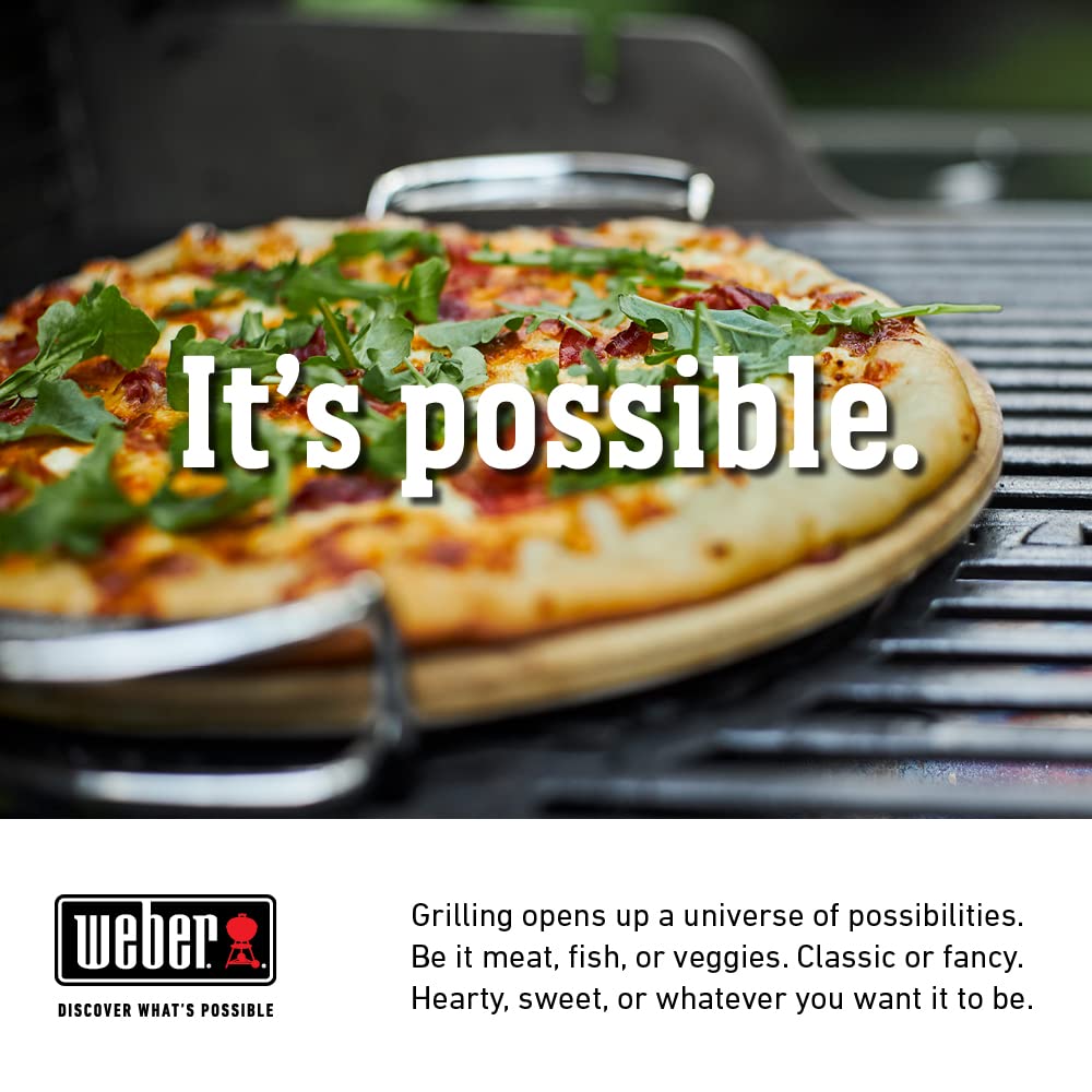 Weber Grill Floor Protection Mat - Heavy Duty Non-Slip BBQ Mat for Outdoor Cooking, Patio, Deck & Garage Use