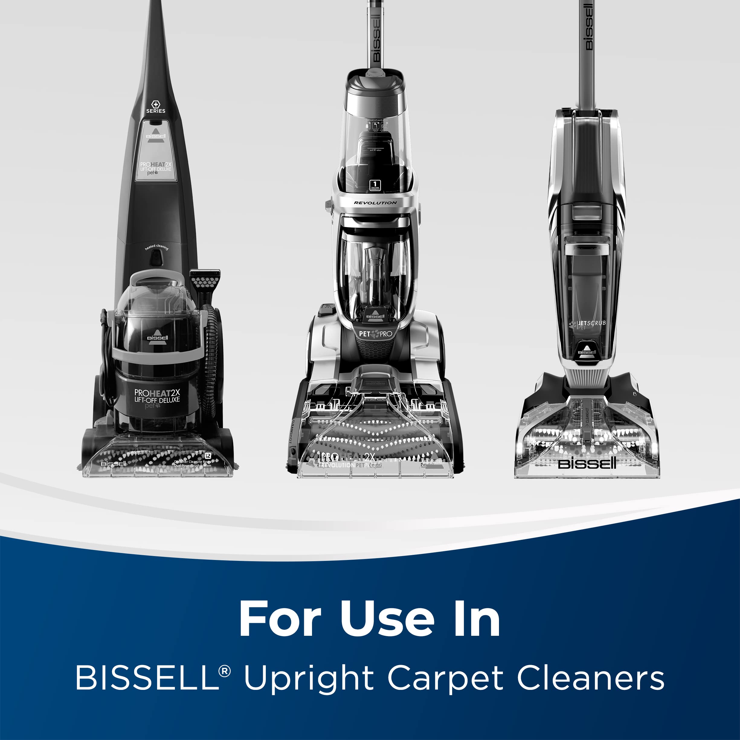 Bissell Simply Upright Carpet Cleaner Formula - 48 Fl Oz | Professional Carpet Cleaning Solution for Home & Office | Perfect for Deep Cleaning Carpets, Upholstery & Stairs