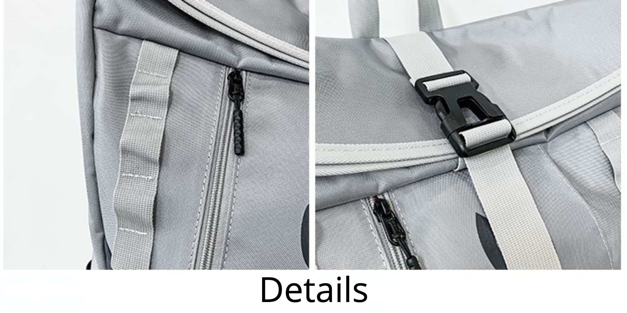 Waterproof Reflective Cycling Backpack - Anti-Theft Hiking Daypack for Outdoor Travel & Commuting, Laptop Compatible Water-Resistant Bike Backpack (Grey) - Perfect for Cycling, Hiking, Camping and Daily Commute
