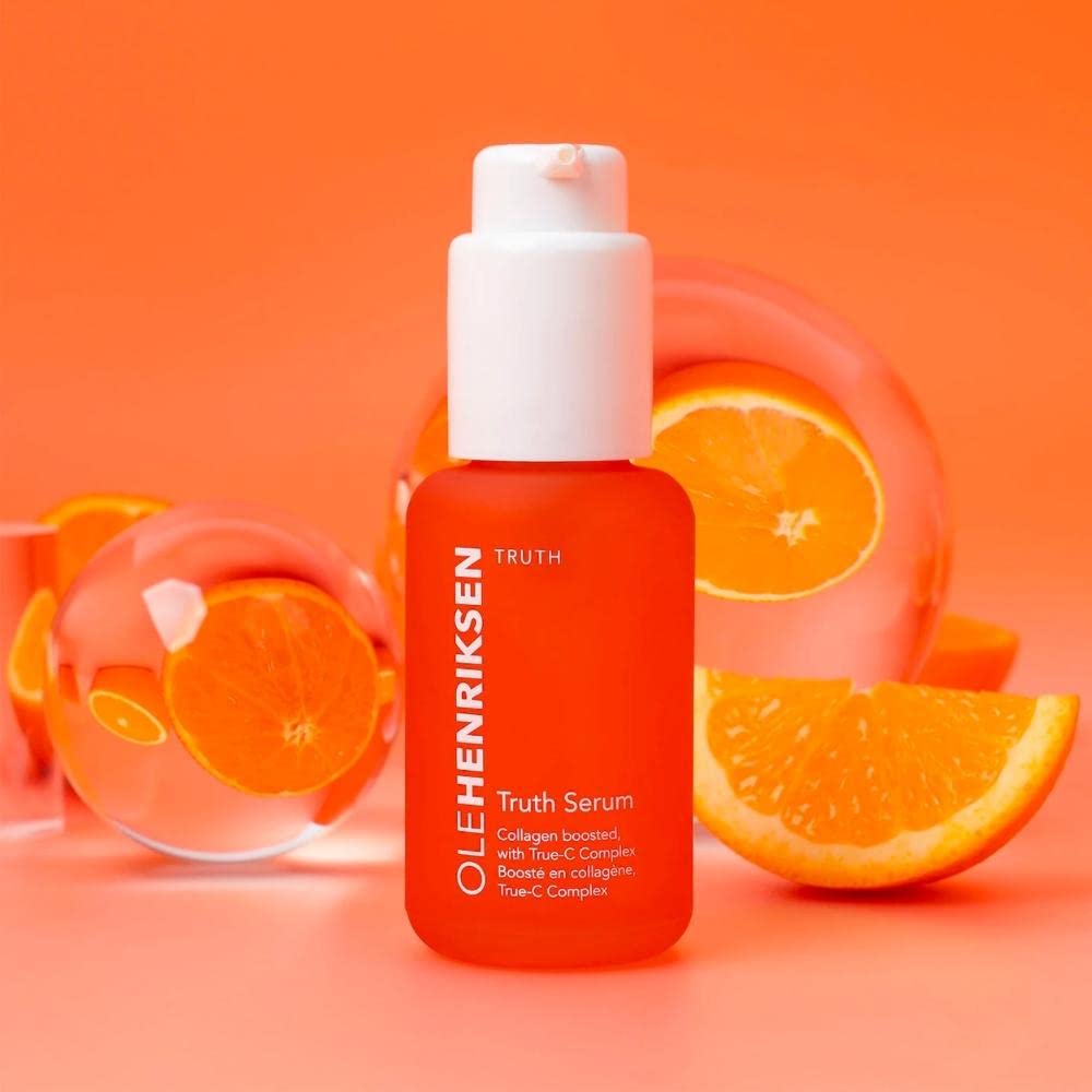OLEHENRIKSEN Ole Henriksen Truth Serum Collagen Booster - 0.5 oz Unboxed | Vitamin C Brightening Facial Serum for Glowing Skin | Perfect for Daily Skincare Routine & Anti-Aging Treatment