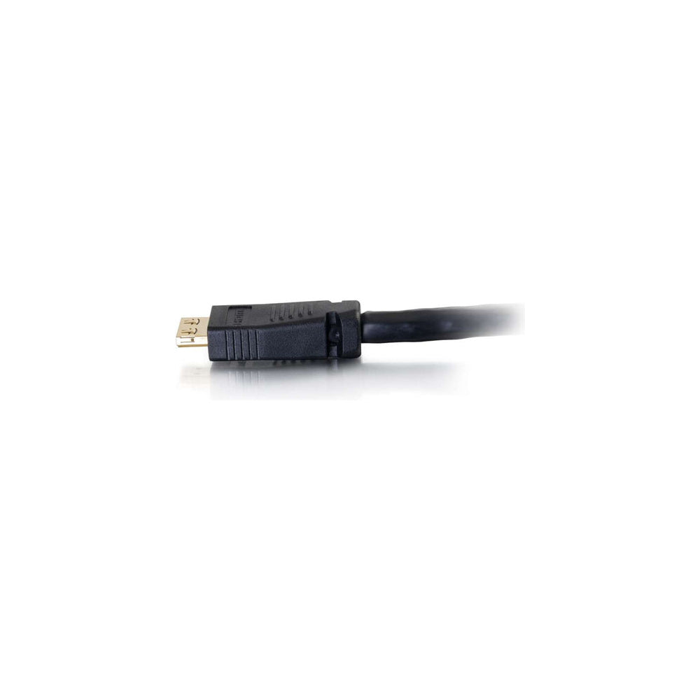 Exertis 35ft Plenum Rated HDMI Cable with Gripping Connectors - High Speed 4K 8K HDR for Home Theater, Gaming & Office Setup