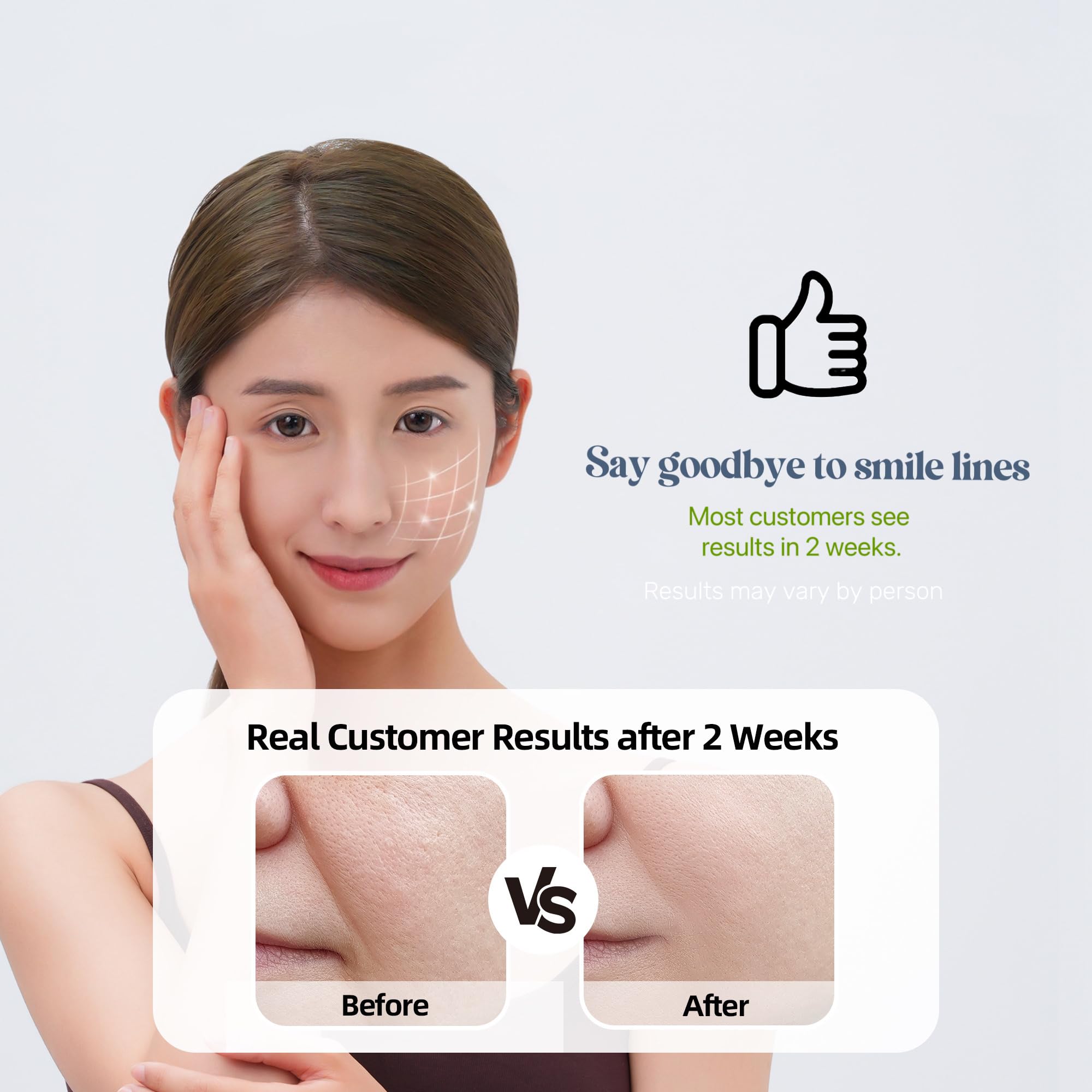 Smile Line Patches (12 Pack) - Anti-Wrinkle Nasolabial Folds & Laugh Line Treatment, Collagen Facial Stickers for Smoothing Mouth Wrinkles | Perfect for Daily Skincare Routine & Special Occasion Prep