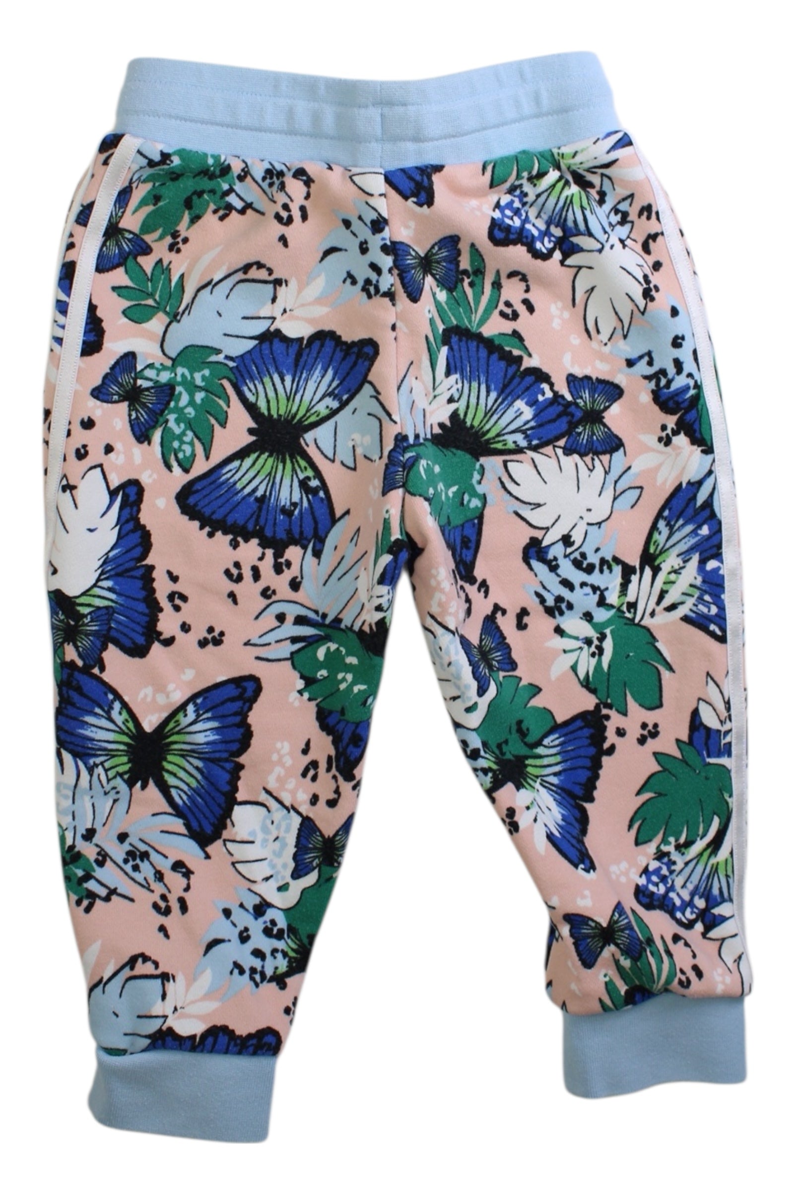 Adidas Butterfly Print Casual Pants for Toddlers 2T - Soft Comfortable Playwear for Daycare, Playdates & Outdoor Activities