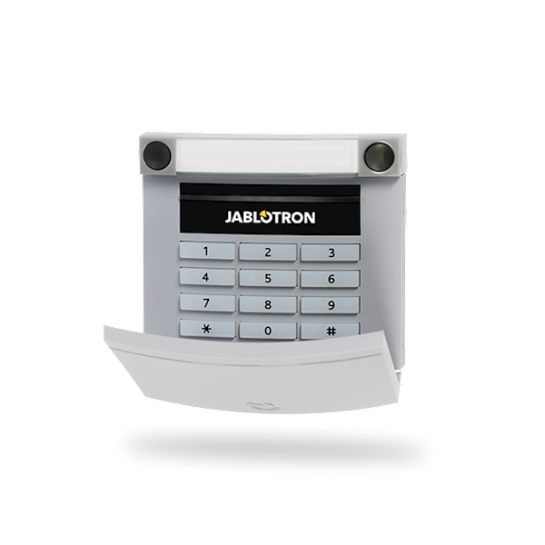 JA 113E GR BUS RFID Keypad Control Panel with Keyboard - Gray | Access Control System for Offices, Hotels & Secure Facilities
