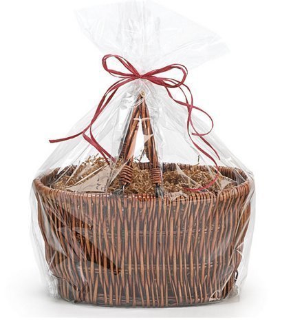 Premium Clear Cellophane Gift Bags 100-Pack (30