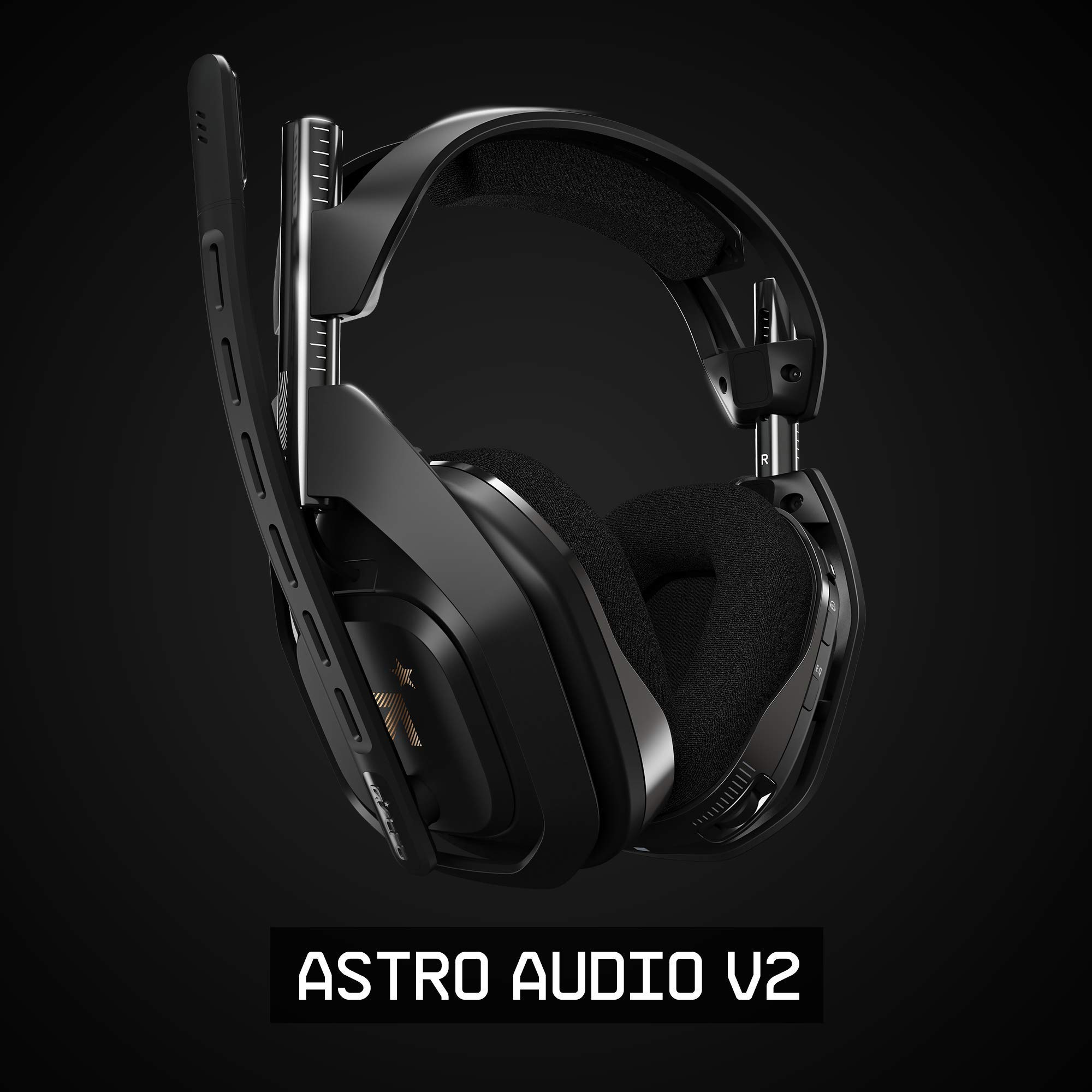 ASTRO Gaming A50 Wireless Gaming Headset with Base Station for Xbox One & PC - Black/Gold (Renewed) - Perfect for Competitive Gaming & Streaming