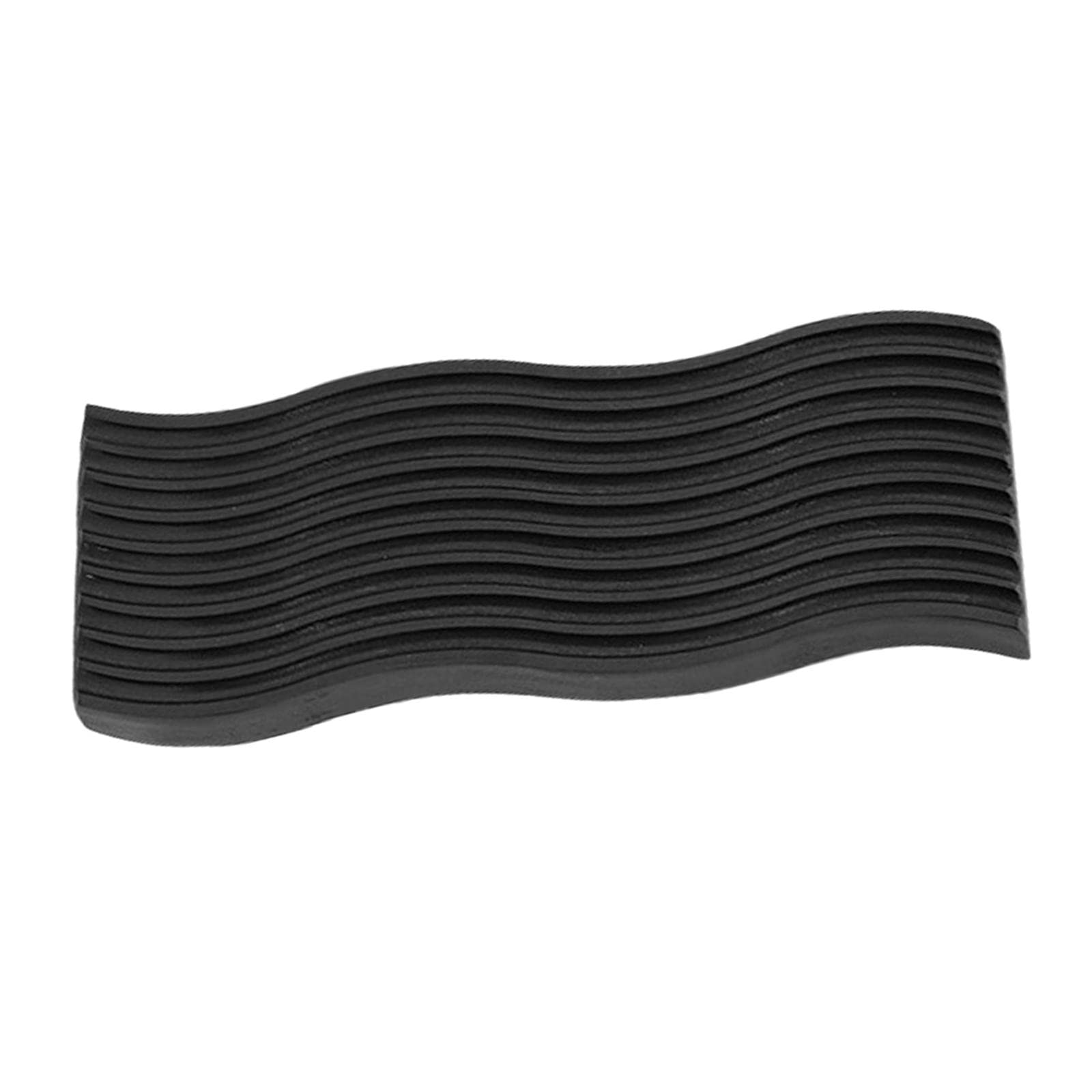DOLITY Wooden Coffee Tray - Nordic Style Chopping Board, Bread Serving Tray & Storage Organizer - Perfect for Afternoon Tea, Hotel Breakfast, and Kitchen Countertop Display (Black)