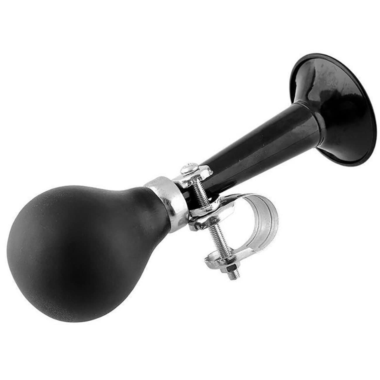 7 Inch Bike Metal Air Horn - Loud Bicycle Bell with Rubber Squeeze Grip | Durable Bike Accessory for Kids Bikes, Vehicles & Golf Carts | Perfect for Safety Alerts & Outdoor Cycling