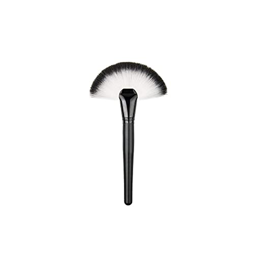 Professional Slim Fan Brush for Makeup - Soft Bristles for Blush, Contour & Foundation - Perfect for Women's Beauty & Cosmetics - Ideal for Everyday Makeup & Professional Use