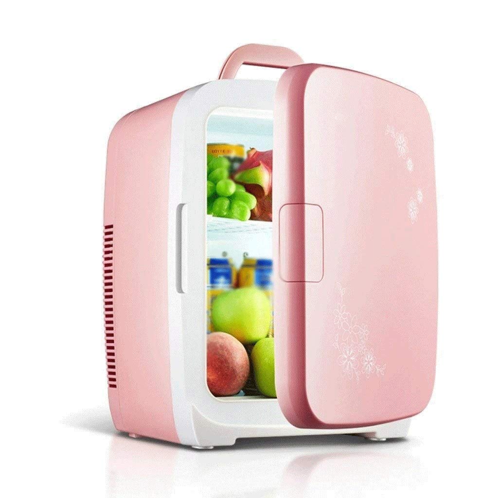 Portable Mini Fridge Warmer - 12V/110V Dual-Power Electric Cooler & Warmer for Outdoor, Camping, Travel, Office, Dorm Room, or Bedroom Use | Compact Personal Fridge for Food, Drinks, Skincare & Medications