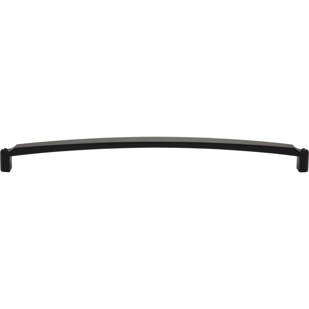 Top Knobs Haddonfield 18-Inch Appliance Pull Handle - Flat Black Cabinet Hardware for Kitchen, Bathroom & Furniture (Center-to-Center Mounting)