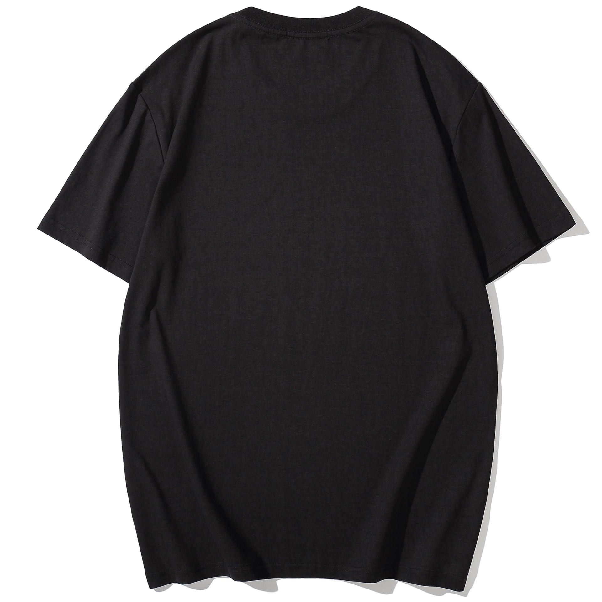 VEIISAR Men's Wash T-Shirt - Short Sleeve Crew Neck Classic Fitted Tee Shirt for Men | Casual Wear, Everyday Outfits, Gym & Lounge
