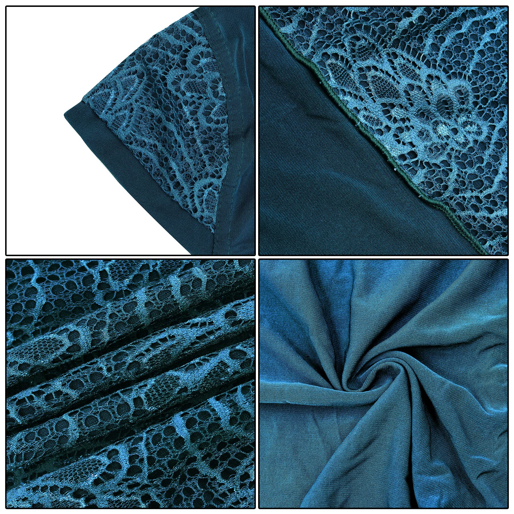 ANKOMINA Women's Muslim Hijab Scarf - Modest Lace Head Wrap Shawl for Prayer, Work & Everyday Wear | Breathable Hair Cover for Hijabi Fashion