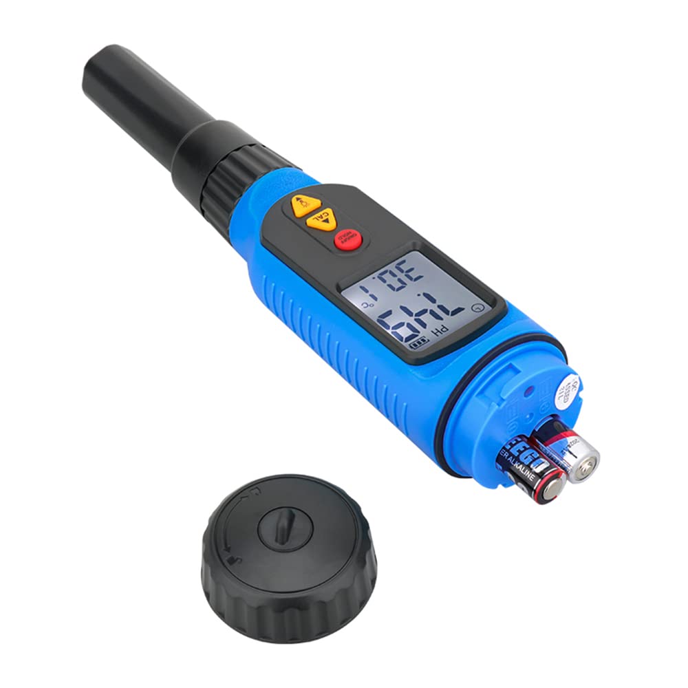 Smart Sensor PH818M Digital Penetrating Food pH Tester - Needle Probe pH Meter for Meat, Bread, Milk & Dairy Products | Perfect for Kitchen, Food Processing & Quality Control