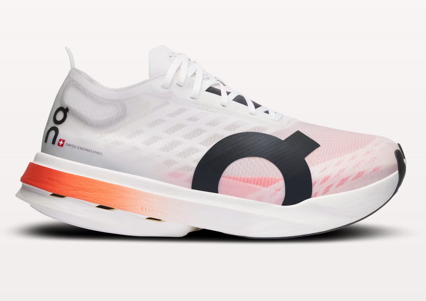 Nike Women's Cloudboom Strike Running Shoes (White/Black) - Lightweight & Responsive for Marathon Training & Road Racing