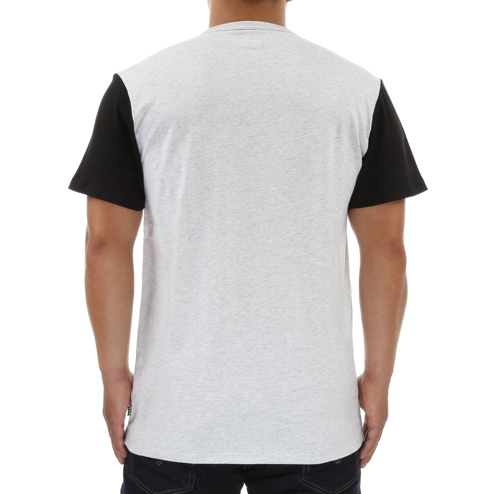 Huf Country Club Henley T-Shirt for Men - Ash Black | Casual Streetwear & Skate Style | Perfect for Everyday Wear, Skateboarding, and Urban Fashion