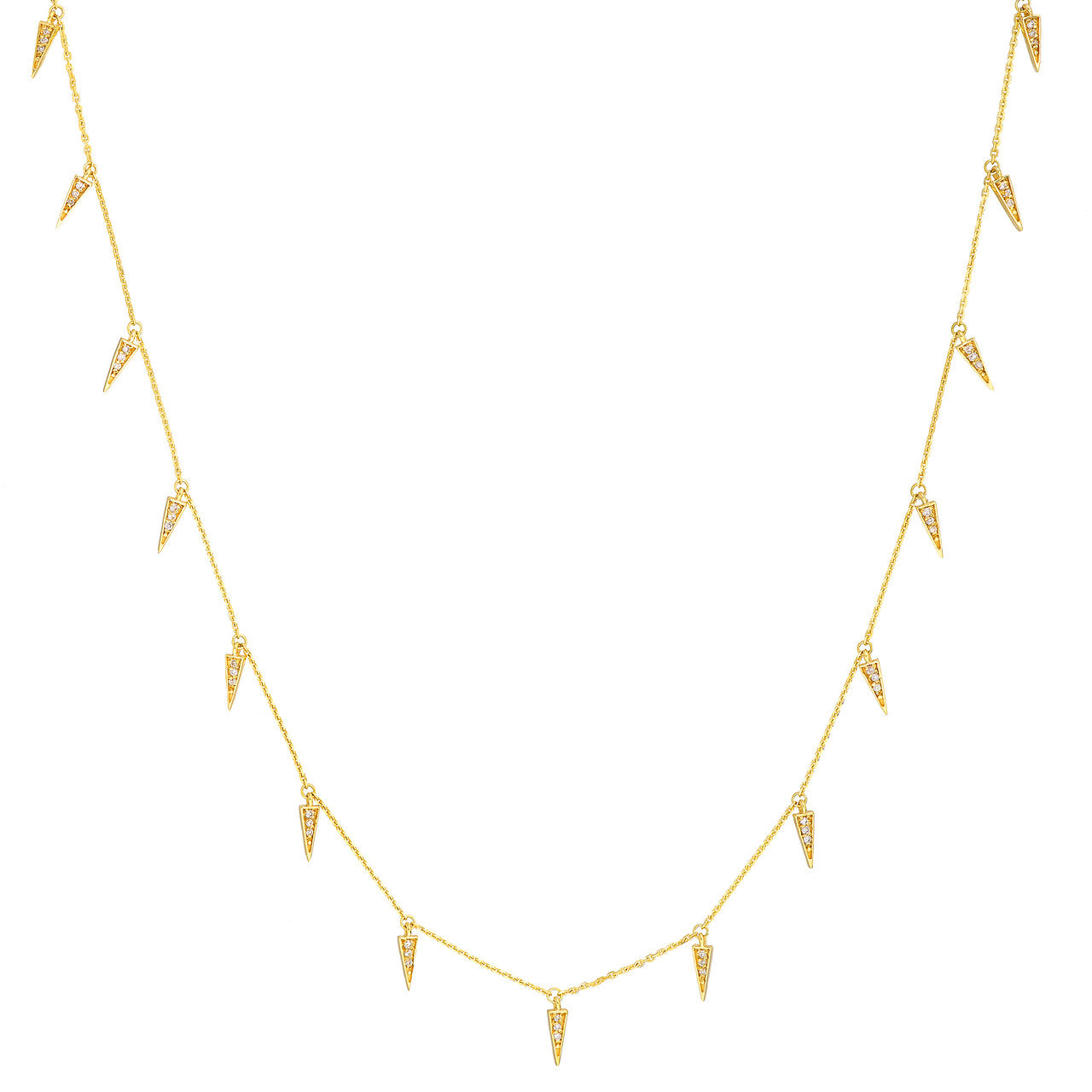 Remi Spear Drop Necklace - Elegant Dainty Pendant Jewelry for Women | Perfect for Date Night, Parties & Special Occasions