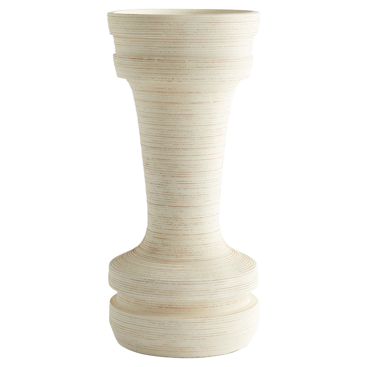 Cyan Design 11561 Taras Vase - Large White Ceramic Vase for Home Decor, Living Room Centerpiece, Wedding & Event Floral Arrangements